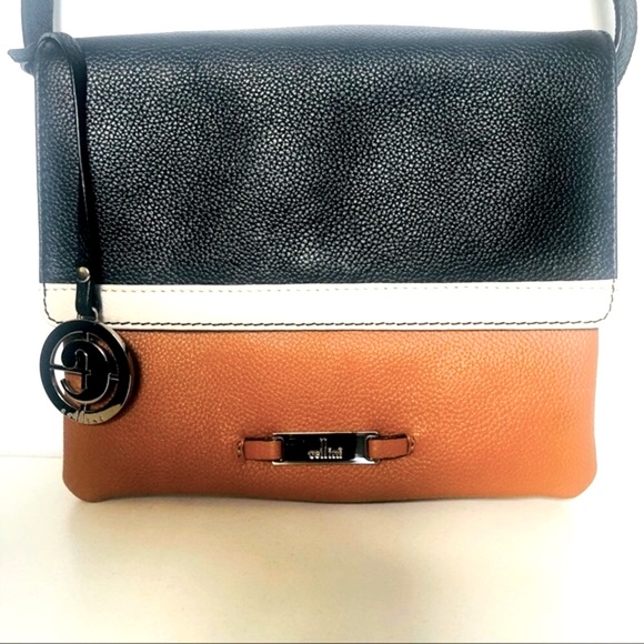 Cellini Handbags - NWOT GENUINE LEATHER CELLINI Crossbody Bag